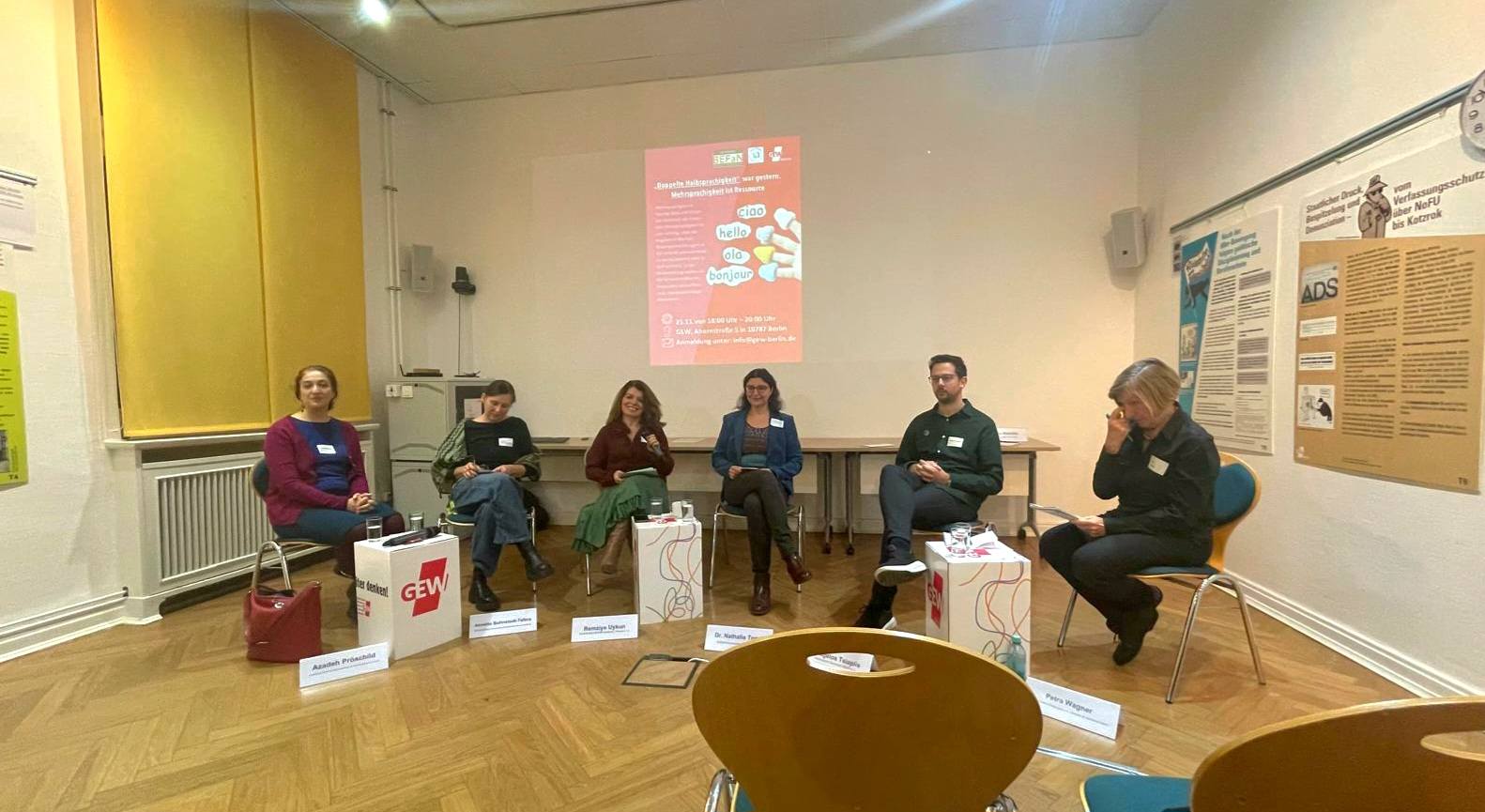 Fachgespr&auml;ch: &bdquo;Doppelte Halbsprachigkeit war gestern. Mehrsprachigkeit ist Ressource&ldquo;